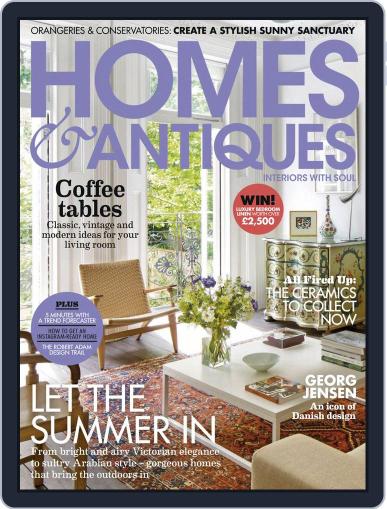 Homes & Antiques August 1st, 2018 Digital Back Issue Cover