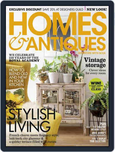Homes & Antiques June 1st, 2018 Digital Back Issue Cover