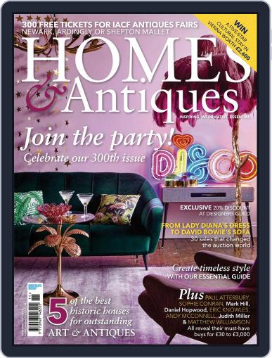 Homes & Antiques November 1st, 2017 Digital Back Issue Cover