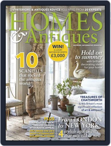 Homes & Antiques September 1st, 2017 Digital Back Issue Cover