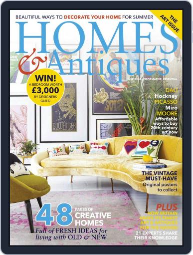 Homes & Antiques June 1st, 2017 Digital Back Issue Cover
