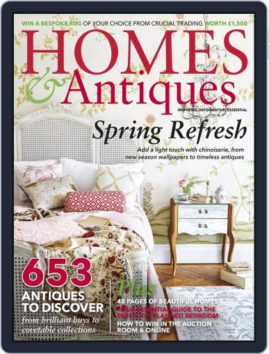 Homes & Antiques March 30th, 2017 Digital Back Issue Cover
