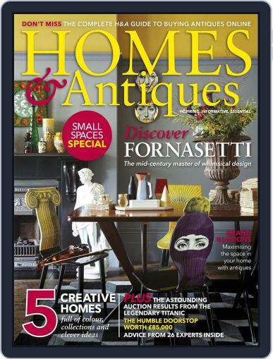 Homes & Antiques February 1st, 2017 Digital Back Issue Cover