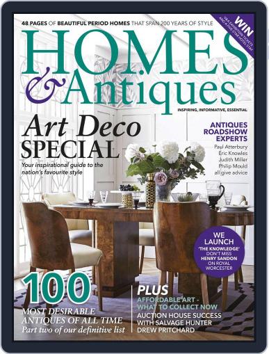 Homes & Antiques October 1st, 2016 Digital Back Issue Cover