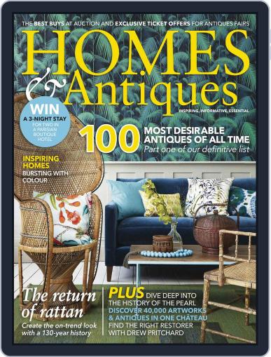 Homes & Antiques July 21st, 2016 Digital Back Issue Cover