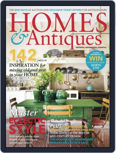 Homes & Antiques May 26th, 2016 Digital Back Issue Cover
