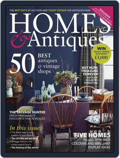 Homes & Antiques February 1st, 2016 Digital Back Issue Cover