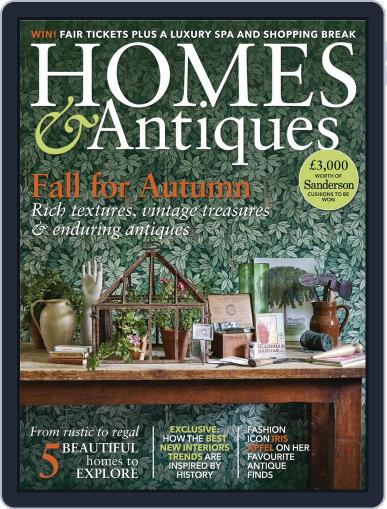 Homes & Antiques October 1st, 2015 Digital Back Issue Cover