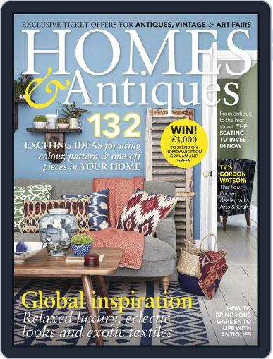 Homes & Antiques August 31st, 2015 Digital Back Issue Cover