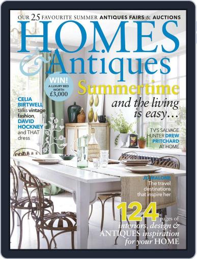 Homes & Antiques August 15th, 2015 Digital Back Issue Cover