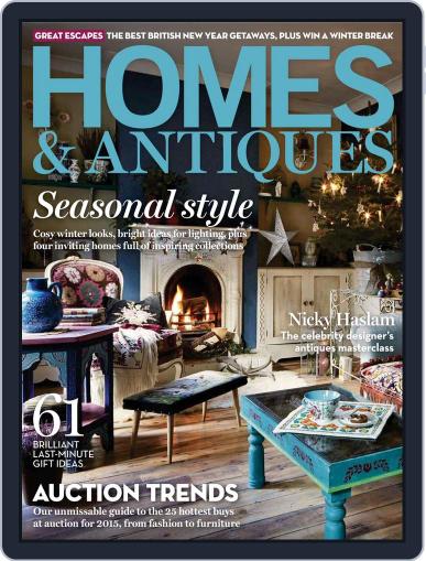 Homes & Antiques (Digital) December 5th, 2014 Issue Cover