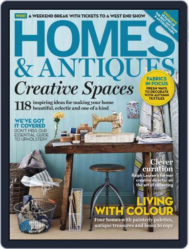 Homes & Antiques September 3rd, 2014 Digital Back Issue Cover