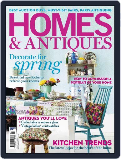 Homes & Antiques February 3rd, 2014 Digital Back Issue Cover