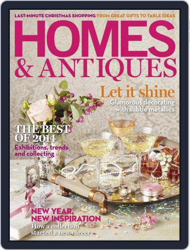 Homes & Antiques December 1st, 2013 Digital Back Issue Cover