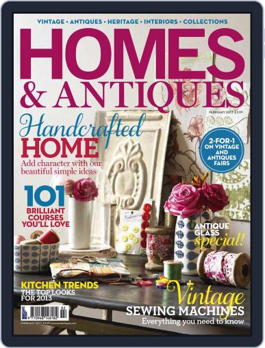 Homes & Antiques January 2nd, 2013 Digital Back Issue Cover