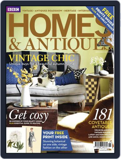 Homes & Antiques October 10th, 2011 Digital Back Issue Cover