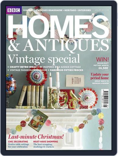 Homes & Antiques December 10th, 2010 Digital Back Issue Cover