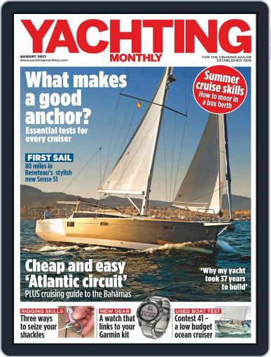 Yachting Monthly August 1st, 2017 Digital Back Issue Cover