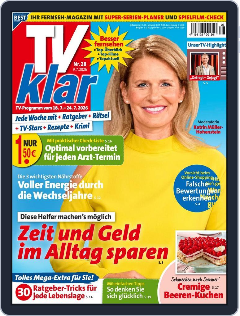 TV klar (Digital) Subscription                    July 9th, 2026 Issue