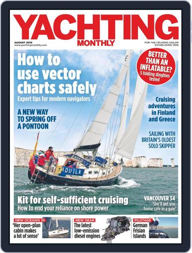 Yachting Monthly August 1st, 2015 Digital Back Issue Cover