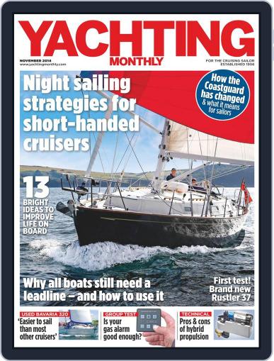Yachting Monthly October 21st, 2014 Digital Back Issue Cover