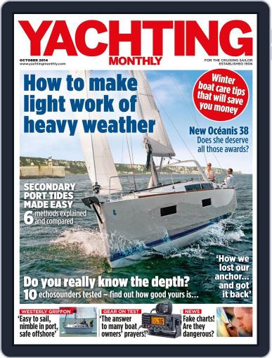 Yachting Monthly (Digital) September 17th, 2014 Issue Cover