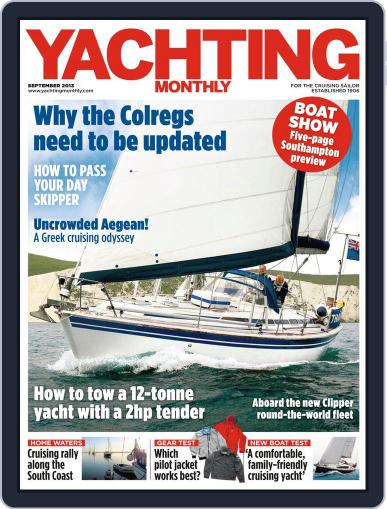 Yachting Monthly August 21st, 2013 Digital Back Issue Cover