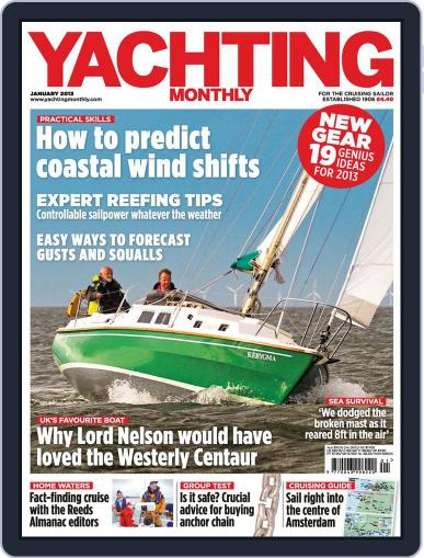 Yachting Monthly December 12th, 2012 Digital Back Issue Cover