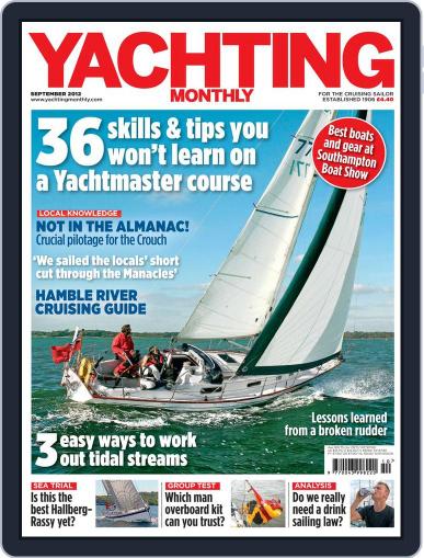Yachting Monthly (Digital) August 22nd, 2012 Issue Cover
