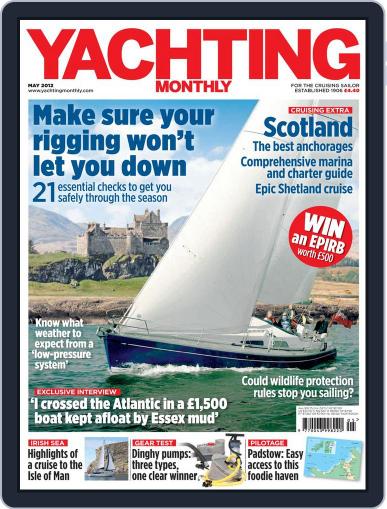 Yachting Monthly (Digital) April 4th, 2012 Issue Cover