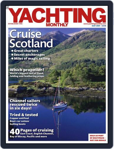 Yachting Monthly April 8th, 2009 Digital Back Issue Cover