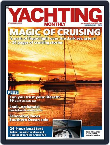 Yachting Monthly December 8th, 2008 Digital Back Issue Cover