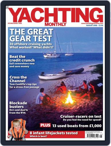 Yachting Monthly July 15th, 2008 Digital Back Issue Cover