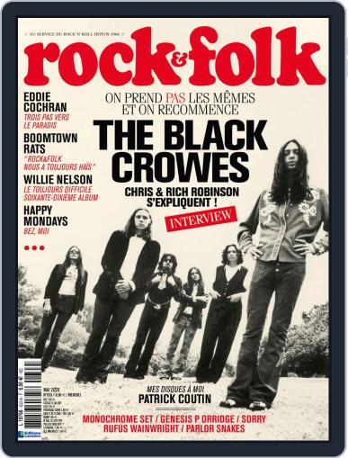Rock And Folk April 12th, 2020 Digital Back Issue Cover