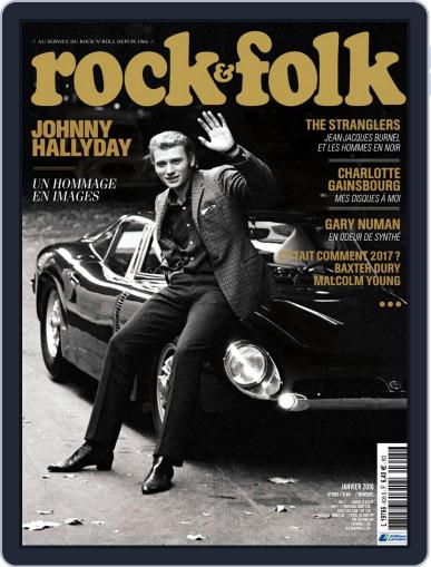 Rock And Folk January 1st, 2018 Digital Back Issue Cover