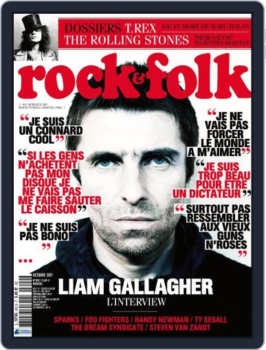 Rock And Folk October 1st, 2017 Digital Back Issue Cover