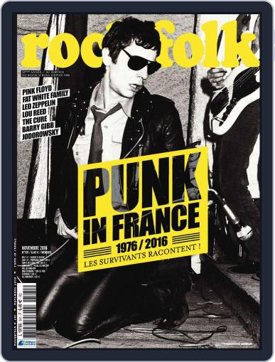 Rock And Folk November 1st, 2016 Digital Back Issue Cover