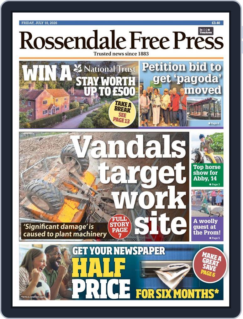 Rossendale Free Press (Digital) Subscription