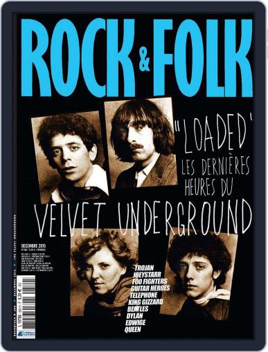 Rock And Folk December 1st, 2015 Digital Back Issue Cover