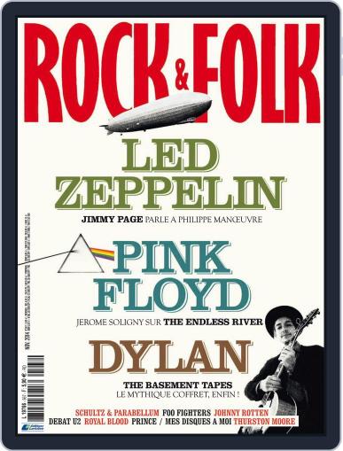 Rock And Folk October 16th, 2014 Digital Back Issue Cover