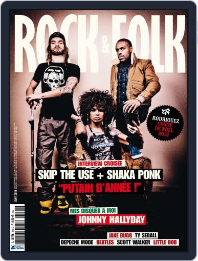 Rock And Folk December 14th, 2012 Digital Back Issue Cover
