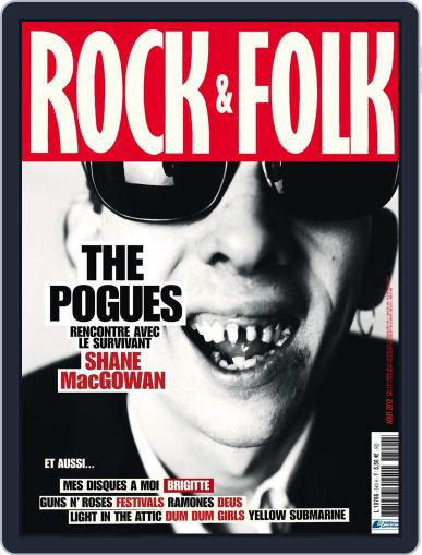 Rock And Folk July 18th, 2012 Digital Back Issue Cover