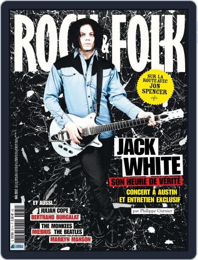 Rock And Folk April 18th, 2012 Digital Back Issue Cover