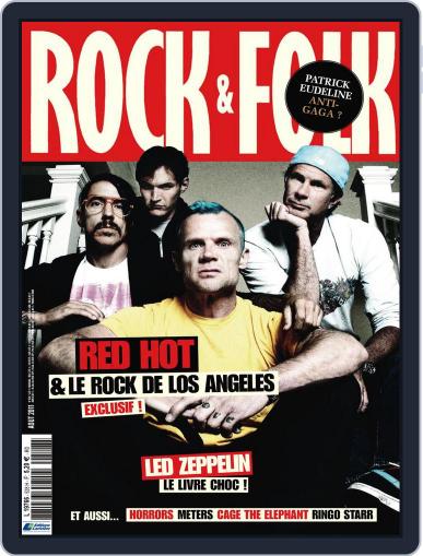 Rock And Folk July 15th, 2011 Digital Back Issue Cover