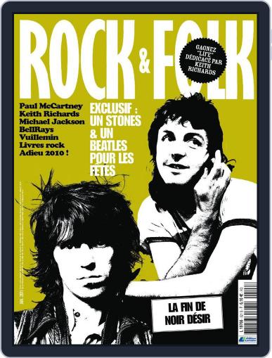 Rock And Folk January 7th, 2011 Digital Back Issue Cover