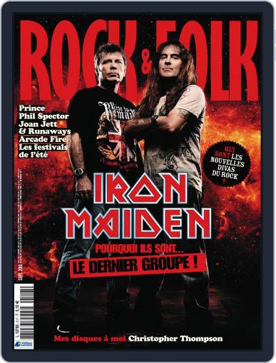 Rock And Folk August 17th, 2010 Digital Back Issue Cover