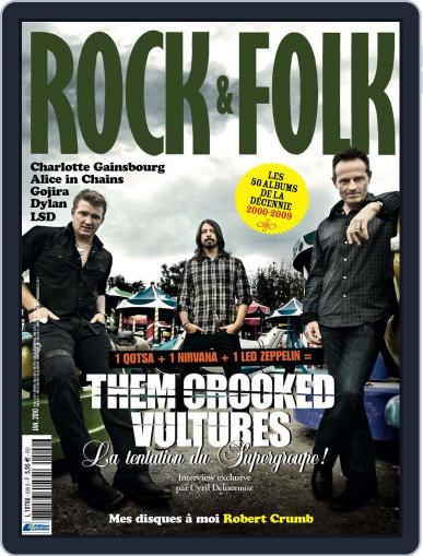 Rock And Folk (Digital) December 17th, 2009 Issue Cover