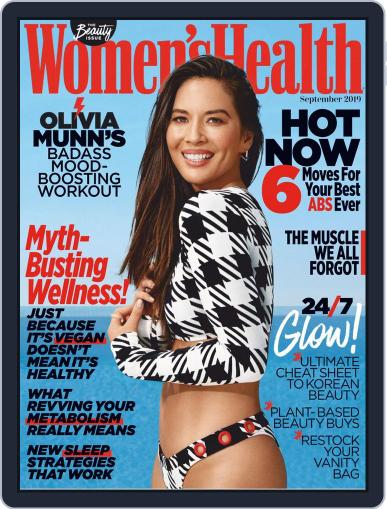 Women's Health South Africa September 1st, 2019 Digital Back Issue Cover