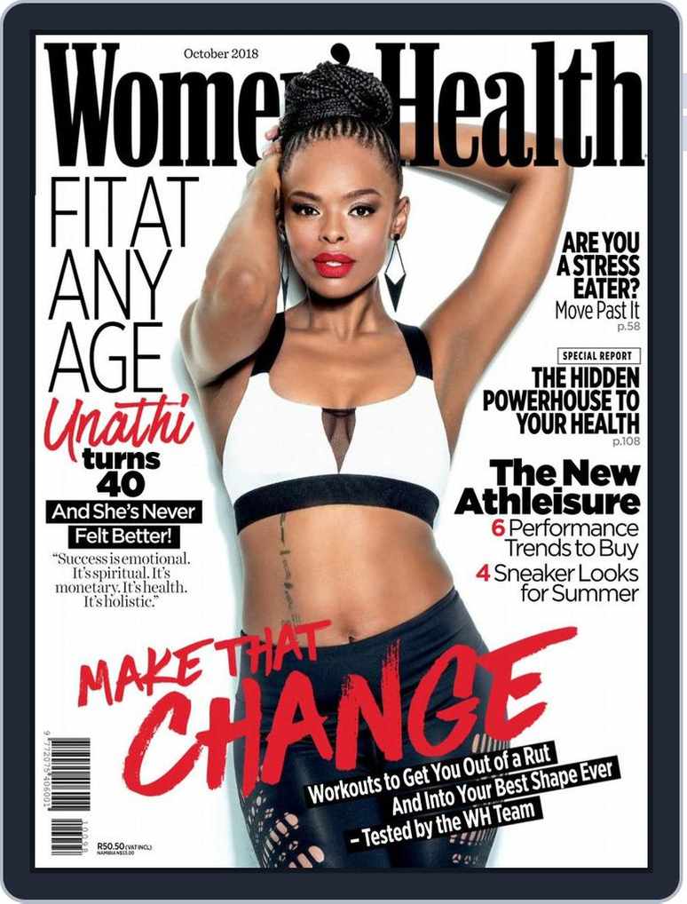 Women's Health South Africa October 2018 (Digital) 