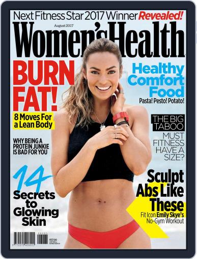 Women's Health South Africa (Digital) August 1st, 2017 Issue Cover